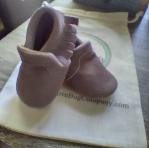 Little love bug company Original Suede Moccasins
